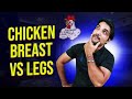 Chicken Breast Vs Legs 🐓- Which One For More Proteins ? #shorts #chicken