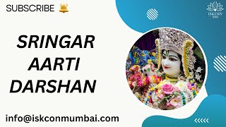 Sringar Aarti Darshan 27th Feb 2025 Sri Sri Radha Rasabihariji Temple