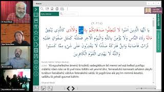 Çevrimiçi Tefsir/ Bakara ( 264  )- ( 23.10.2024)