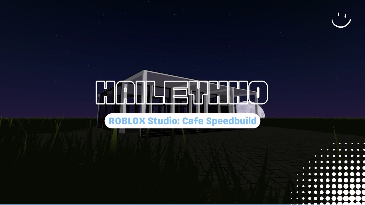 ROBLOX Studio Cafe Speedbuild - YouTube