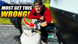 The CORRECT Way to Replace RV Propane Pigtail Hoses (Full Step by Step Process)