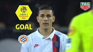 Goal Leandro PAREDES 41 / Montpellier Hérault SC - Paris Saint-Germain 1-3 MHSC-PARIS / 2019-20