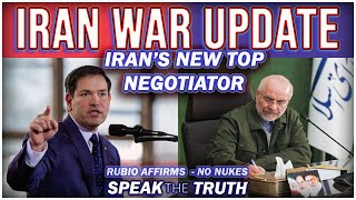 BREAKING: Marco Rubio Says "No Nukes" For Iran | Iran's New Top Negotiator