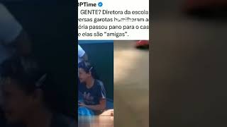 diretora da escola onde vitória foi humilhada fala do assunto. #reels #noticia #informação