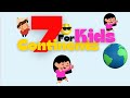 7 Continents | Names of Continents | Learning Video For kids | Kiddi Viddi #continents