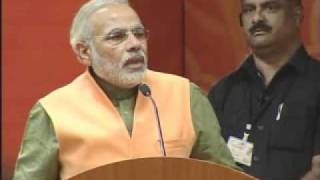 Narendra Modi's opening speech at a meeting of prominent citizens and scholars