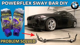 Fixing my M5 Sway Bar with Powerflex Bushings | BOND Garage