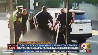 VIDEO: Camera catches knife attack on officer