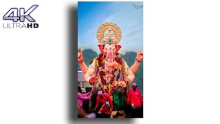 Ganpati Bappa 4k Full Screen HD Whatsapp Status | Ganpati Bappa Morya | MR.YASH CREATION.
