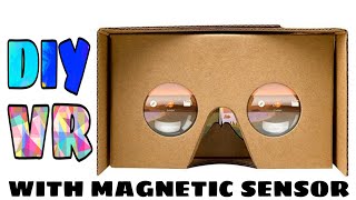 DIY VR HEADSET | How to make virtual reality using cardboard easy | creative boy