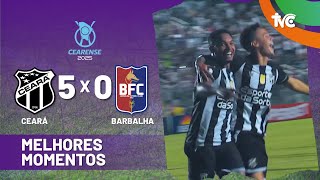 Ceará goleia o Barbalha com cinco gols pelo Campeonato Cearense