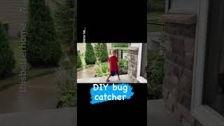 Kids DIY bug catcher…oh baby feels good to be alive #shorts