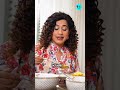 Kamiya Jani Tries Chicken Curry With Idli | Curly Tales #shorts