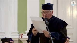 Doktorat Honoris Causa na PWTW 2019 - laudacja dla ks. prof. Jacka Salija