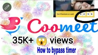 Coomeet video chat with girls😍- How to bypass timer 💯%working😎😍 How to video chat with girls Free