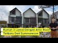 Terbaru dari Summarecon! 3 Lantai, bisa 4-5 Kamar, Harga mulai 1,8 M-an (Leonora Summarecon)