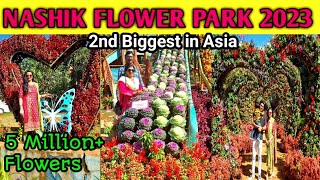 Nashik Flower Park 2023 | nashik flower park ticket price| nashik tourist place | 5 million+ flowers