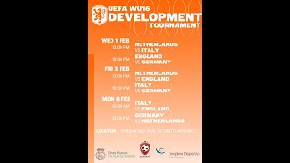 UEFA WU16 DEVELOPMENT TOURNAMENT ENG vs GER