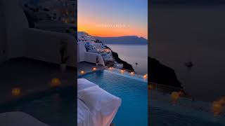 Sunset views in Santorini, Greece 🇬🇷 | Best Places to Visit in Greece | Santorini | #greecetour
