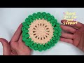 crochet coasters add charm to your home