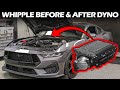 2024 Mustang GT Whipple Install - Before and After Dyno Numbers!