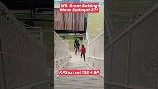 KP 2nd Xi s Maaz Sadaqat 87* M9 vs SP 22.9.2022