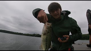 Catching a Huge BASS at Piney Run Park in Maryland (S1ep3)