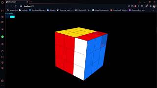 React Three js Rubik Cube