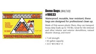 Demo Bags # 98633