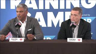 Scott Perry \u0026 Steve Mills Explain Decision to Trade Carmelo Anthony | New York Knicks | MSG Networks