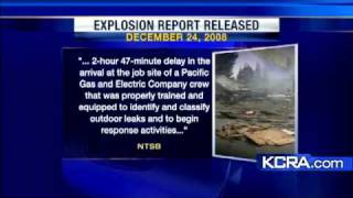 Feds: Pipe, PG\u0026E Faulted In Fatal Blast