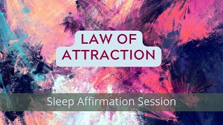 Law of Attraction - (9.5 Hour) Sleep Affirmation Session - Minds in Unison