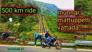 #500 Km Ride T0 mUnnar And VattaVa........./ വട്ടവട കാണാൻ പോരുന്നോ...... | VoYaGeR 47 | €/Ep#1