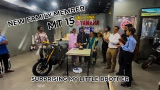 New my family member new baby MT15🏍️🥲 please #subscribe #like #coment