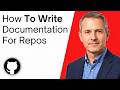 How To Write Documentation For GitHub Repos