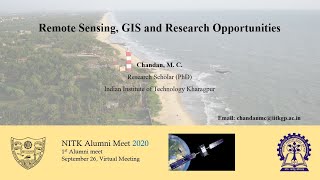 Research Opportunities in Remote Sensing and GIS