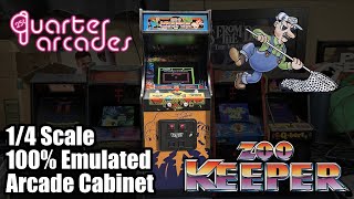 The $250 ZOOKEEPER 1/4 Scale Arcade Cabinet IS HERE - BUT DOES IT DELIVER?