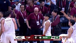 DLSU and UP benches GET SLAPPED WITH TECHNICAL FOULS in 3Q 😲 | UAAP Season 87 Men’s Basketball