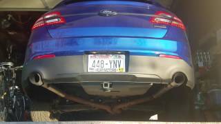 2013 Ford Taurus SHO muffler delete