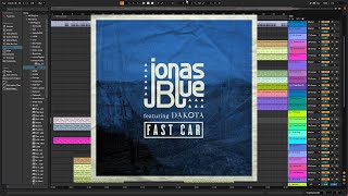 Jonas Blue ft. Dakota - Fast Car (Ableton Live 11 Full Remake) + ALS