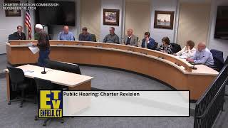 Enfield, CT - Charter Revision Commission - December 18, 2024