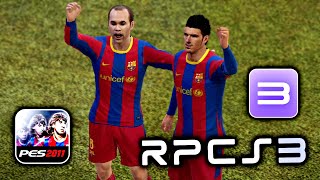 PES 11 RPCS3 GAMEPLAY ( 60 FPS HD ) - RPCS3 PES 2011 MacOS Sequoia 15.2