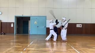 石野容三の以心養気武道。第1355回。刀対刀。イヤホンでスローモーションで見て下さい！よろしければチャネル登録して下さい！