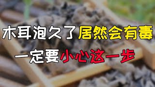 木耳泡久了真的會有毒嗎？真相在這，只需小心這一步！ ！  #shorts【中華美食屋】