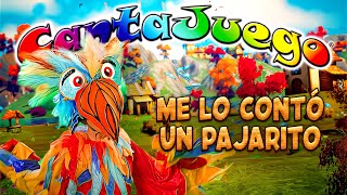 🦜 👂 Cantajuego 🦜 👂Me lo contó un PAJARITO 🤣 VIDEOCLIP | Música Infantil | Canciones para niños