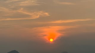 日落美景 香港西九龍海岸/ Sunset in West Kowloon, HK