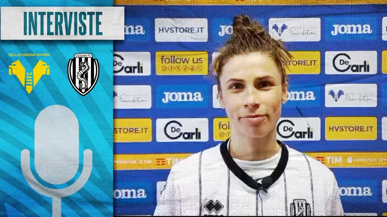 🎙️ POST-PARTITA | Hellas Verona - Cesena (Serie B Femminile) - YouTube