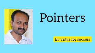 pointers #1 | Introduction | declaring pointers | pointer assignment