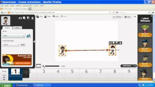 How to make GoAnimate characters walk