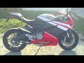 ducati panigale 899 sc project cr t exhaust custom